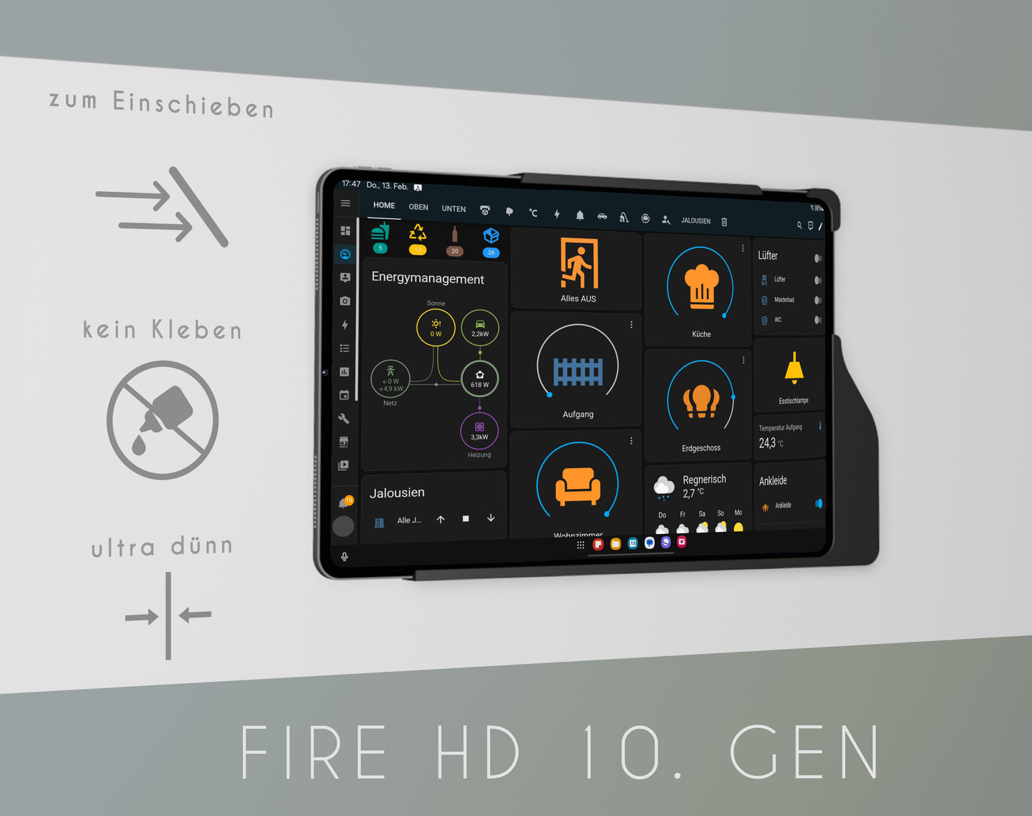 Wandhalterung Fire HD 10. Generation
