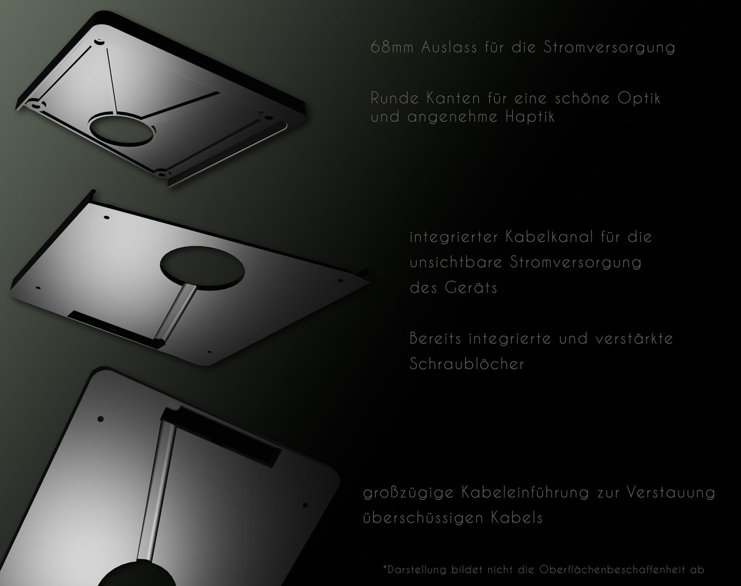 Wandhalterung Apple iPad 11. Generation (2025, A16), 11"