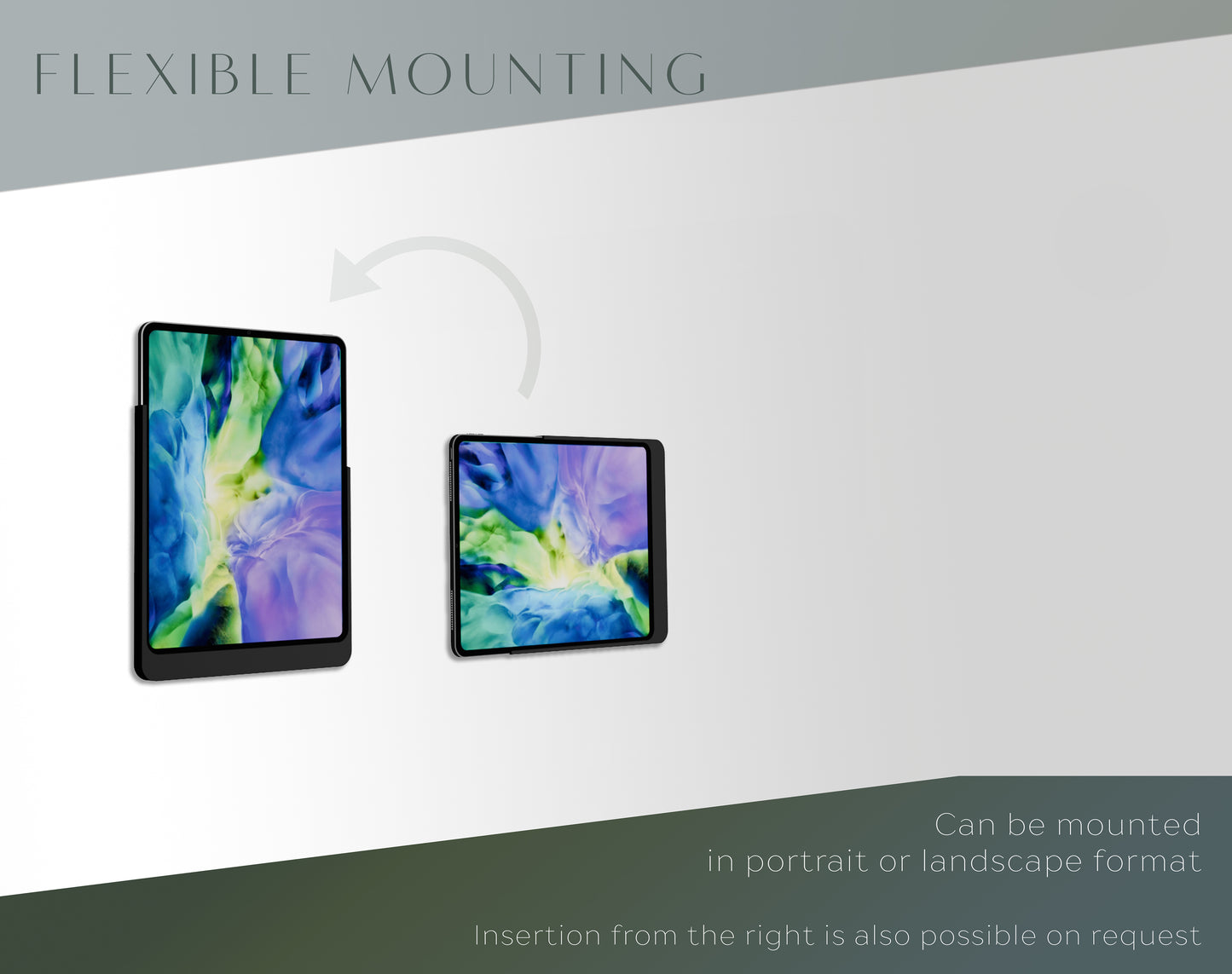 Wandhalterung Samsung Galaxy Tab S9 FE+